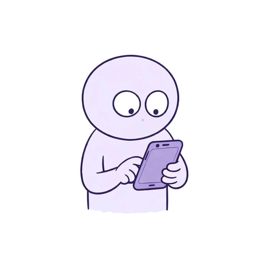 Typing into phone
